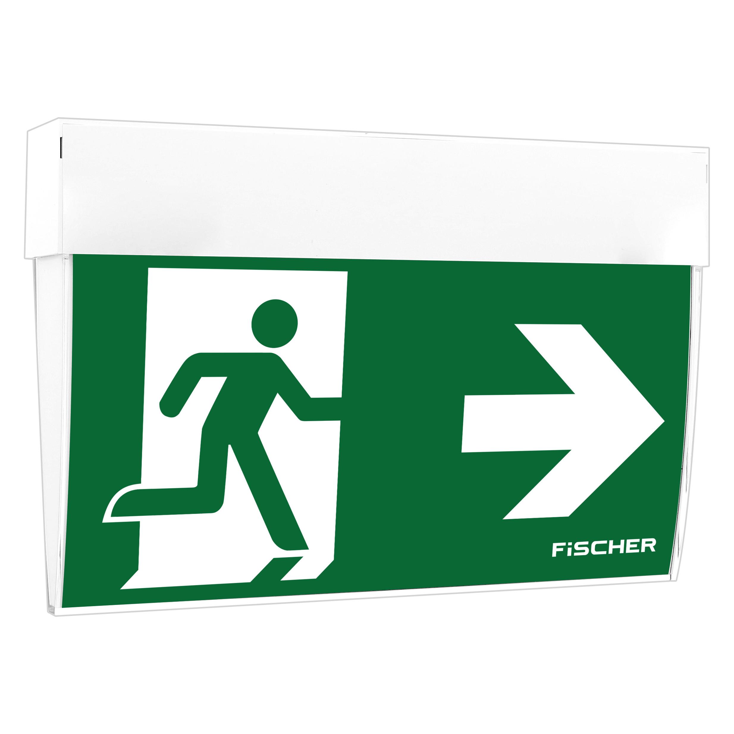 Fischer LED-Rettungszeichenleuchte (F1-U383AT2.V5)