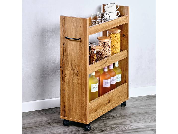 Étagère de niche Kesper 22 x 78 x 60cm Marron/Imitation chêne sauvage