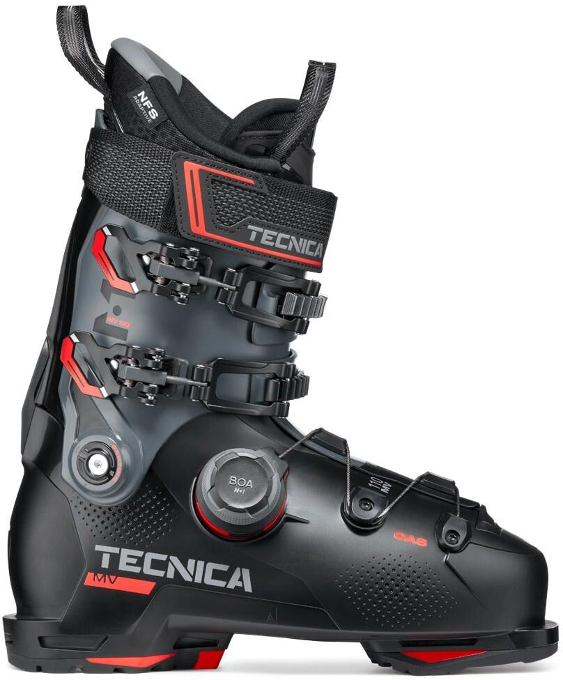 Tecnica  - Mach Boa MV 110 Black Red - 27 - Chaussures de Ski