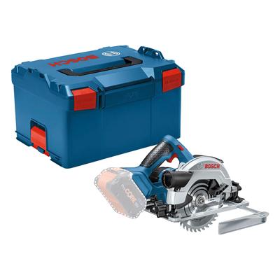 Akku-Handkreissäge BOSCH PROFESSIONAL "»GKS 18V-57 G PROFESSIONAL«", blau (bosch blau professional), B:354mm H:243mm L:445mm, Sägemaschinen, Keine Selbstentladung, kein Memory-Effekt, lange Haltbarkeit