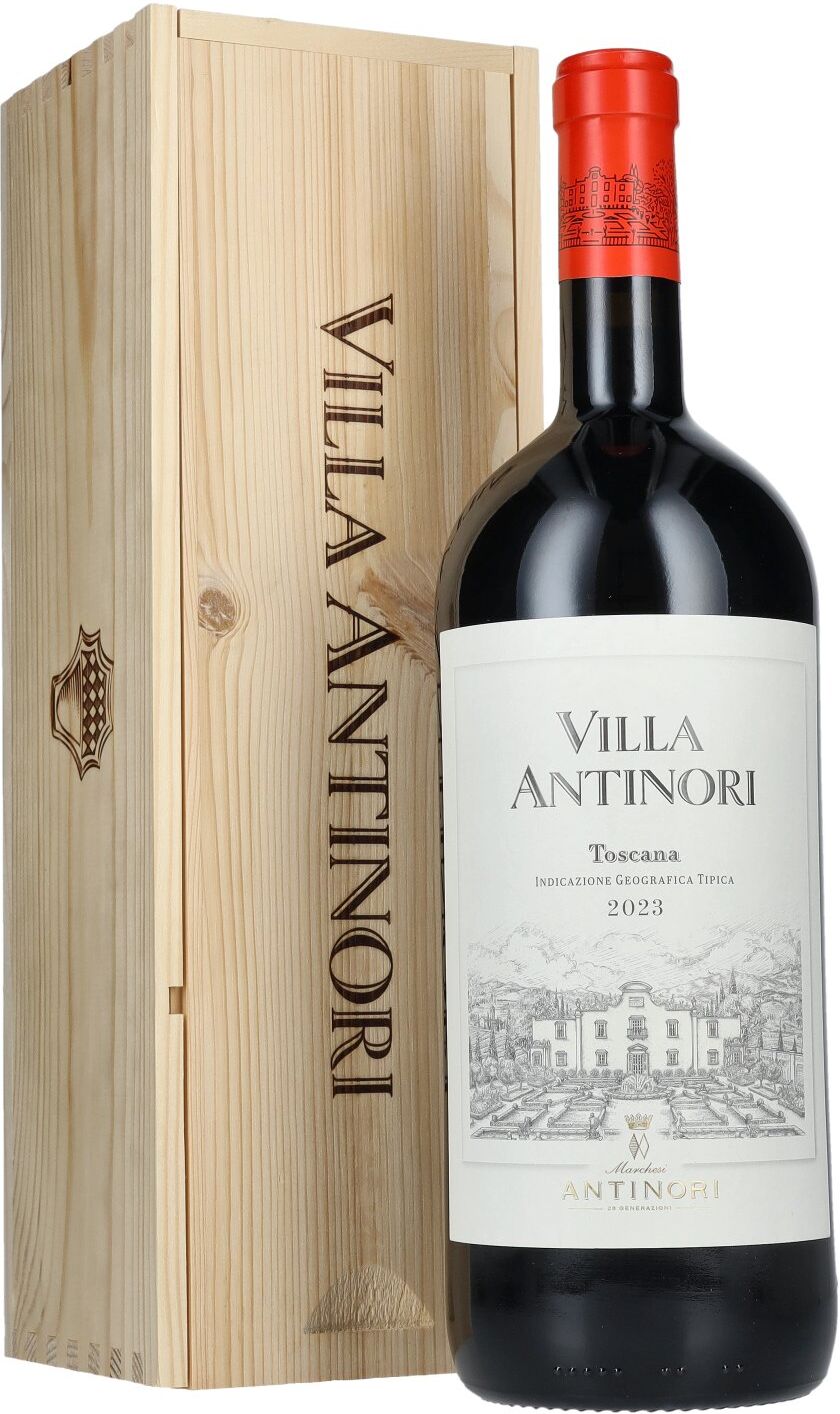 Marchesi Antinori Wein Marchesi Antinori Villa Antinori Toscana IGT 2023 13,5% Vol. 1,5l in Holzkiste