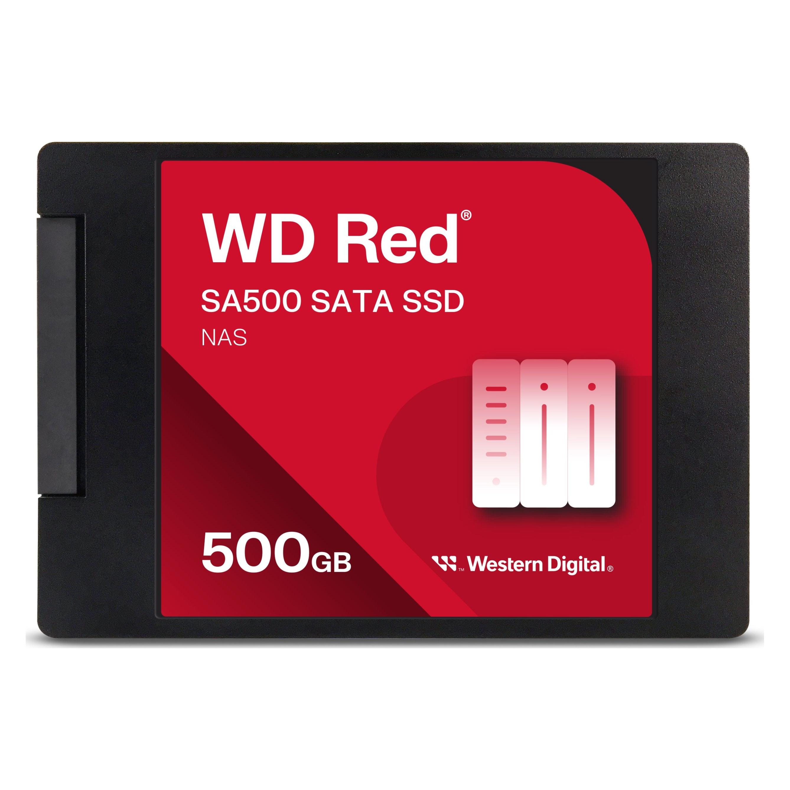 WD Red SA500 powered by SANDISK (500 GB, 2.5") (WDS500G1R0A-68A4W0)