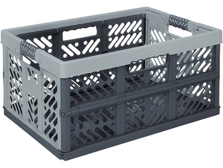 Aufbewahrungsbox BEN silber 54x37x26cm