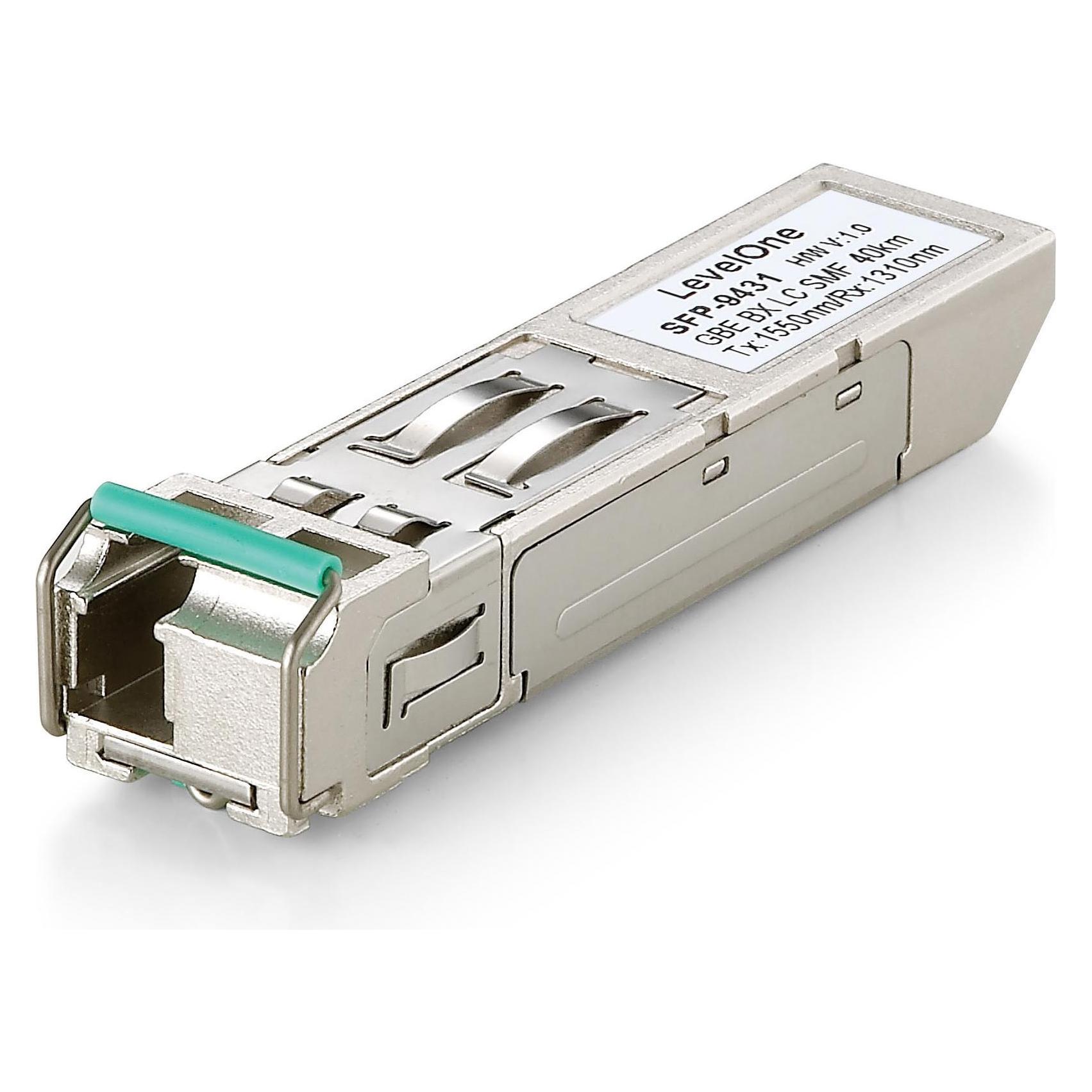 LevelOne SFP Transceiver 1.25Gpb Single-mode Simplex LC 40km (SFP-9431)