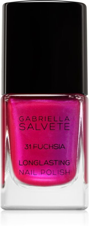 Gabriella Salvete Longlasting Enamel long-lasting nail polish with pearl shine shade 31 Fuchsia 11 ml