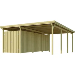 Weka Carport Geräteraum Gr. 3 (Holzcarport)