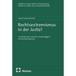 Rechtsextremismus in der Justiz?, Fachbücher von David Schwarzenböck