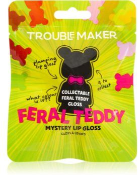 Trouble Maker Feral Teddy Mystery Plumping Lip Gloss gloss com efeito aumentador 1.1 ml. Feral Teddy Mystery Plumping Lip Gloss
