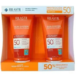 Rilastil, Sonnencreme, Seidenweiche Lotion mit hohem Lichtschutzfaktor (SPF 50+, 200 ml)