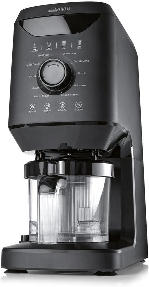 GOURMETMAXX Eismaschine "1 l", schwarz, Eismaschinen, Eismaschine schwarz Einheitsgröße