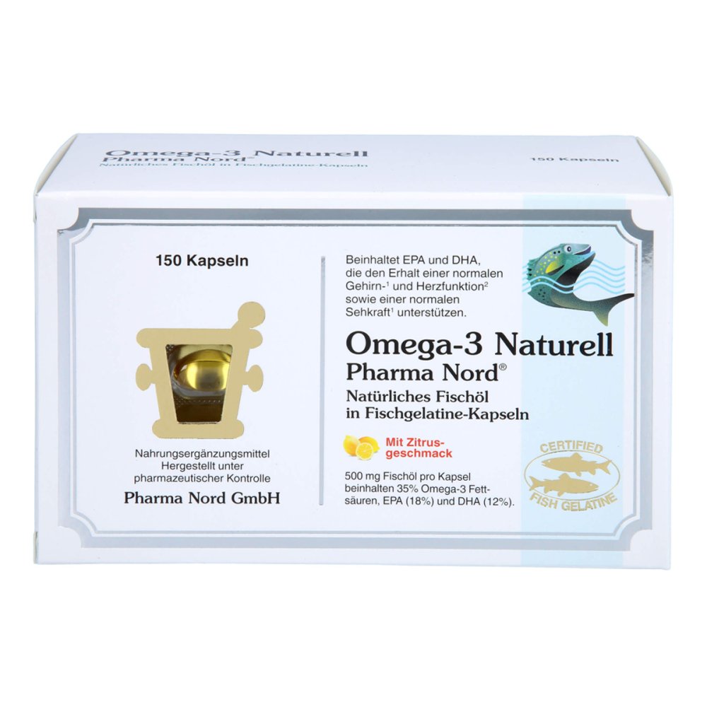 Pharma Nord Vertriebs GmbH Omega-3 Naturell Kapseln 17449477