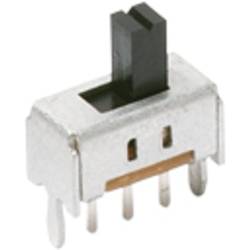 C & K Switches OS103011MA7QP1C Schiebeschalter 12 V 100 mA 1 x Ein/Ein/Ein 1 St. Bulk