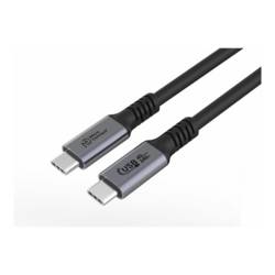 MicroConnect Premium USB4 USB-C cable 2m 40Gbps, 240W USB4CC2-240W