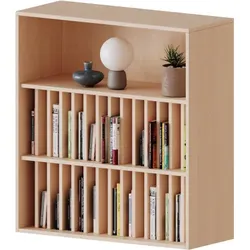 Aufsatzregal für Klassenbücher, 3 Ordnerhöhen - Serie evo180