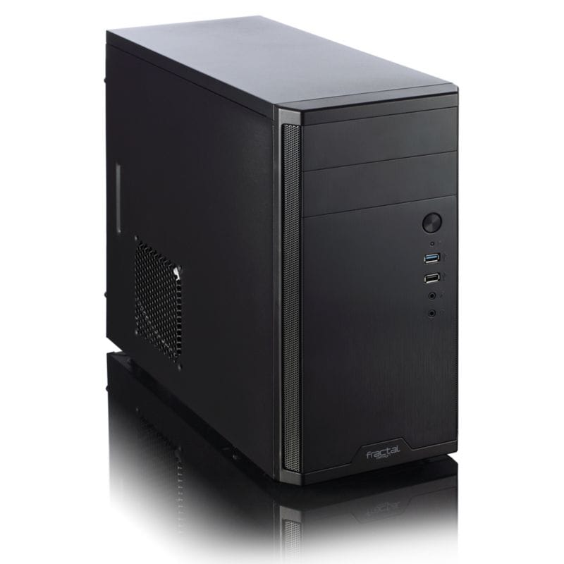 Fractal Design Core 1100 PC Gehäuse Mini-Tower Schwarz