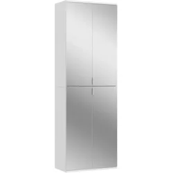 Mehrzweckschrank Projekt X ca. 65x193 cm Weiß