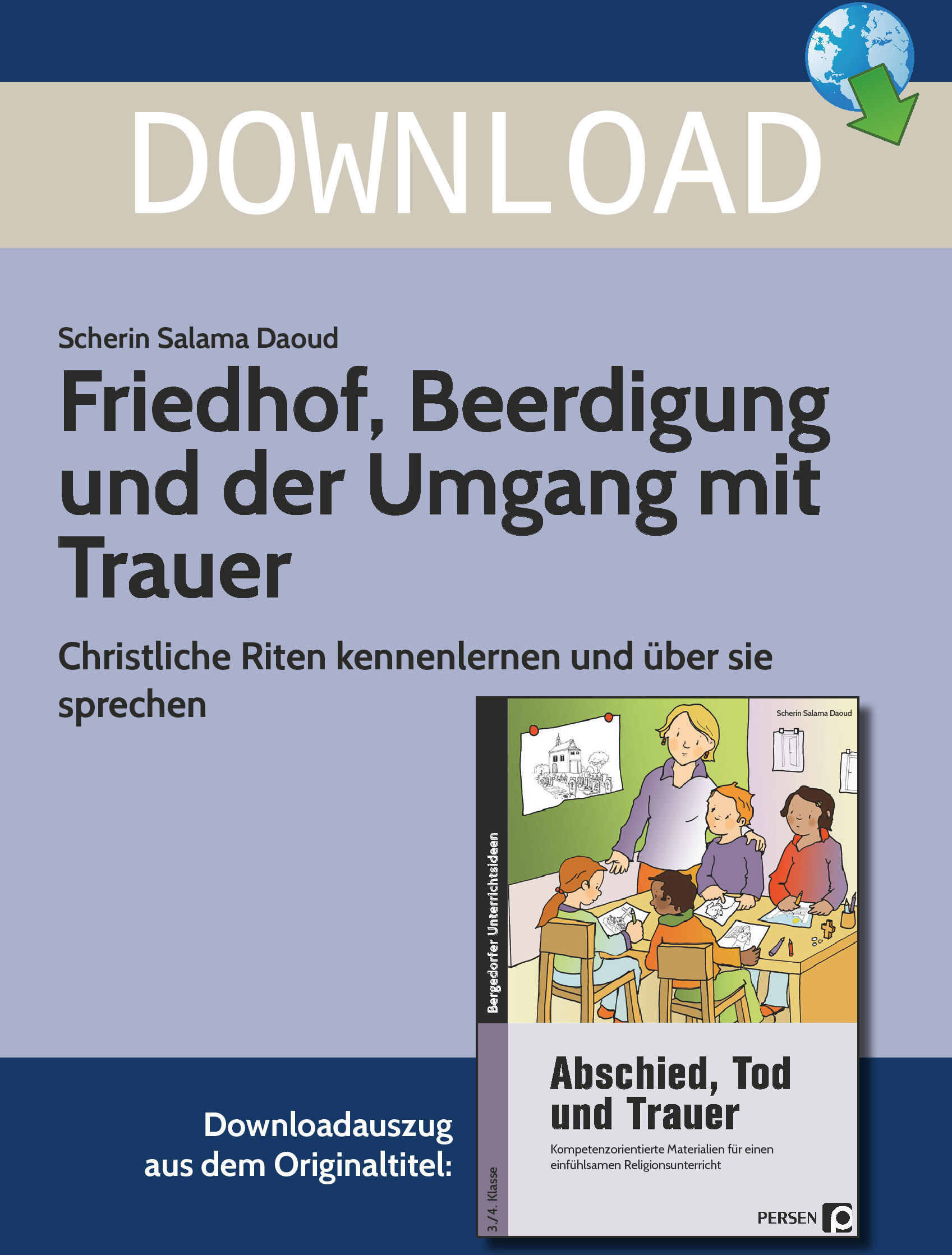 Persen Verlag Friedhof, Beerdigung und der Umgang mit Trauer