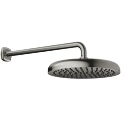 Dornbracht Regenbrause COYA Dark Chrome mit Wandanbindung