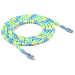 CLUB3D CAC-3011 USB Kabel 2 m USB C 0,48 Gbit/s 60 W Blau, Grün