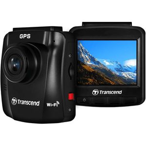 Transcend Dashcam DrivePro 250 64GB mit Akku, Auto, 2K Weitwinkel-Kamera 140°, WLAN, GPS
