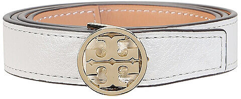 TORY BURCH Ledergürtel MILLER creme   XL XL