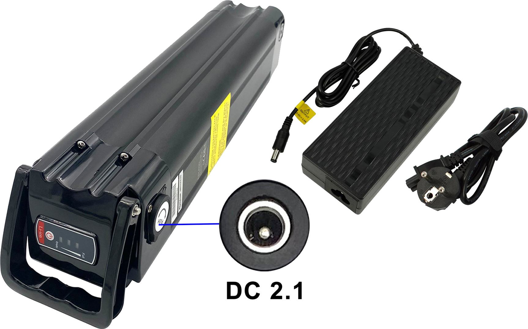 PowerSmart Ersatz-Akku 36V 13.4Ah 482.4Wh für Telefunken Multitalent RC820 Multitalent RC822 mit Ladegerät 38cm-Version