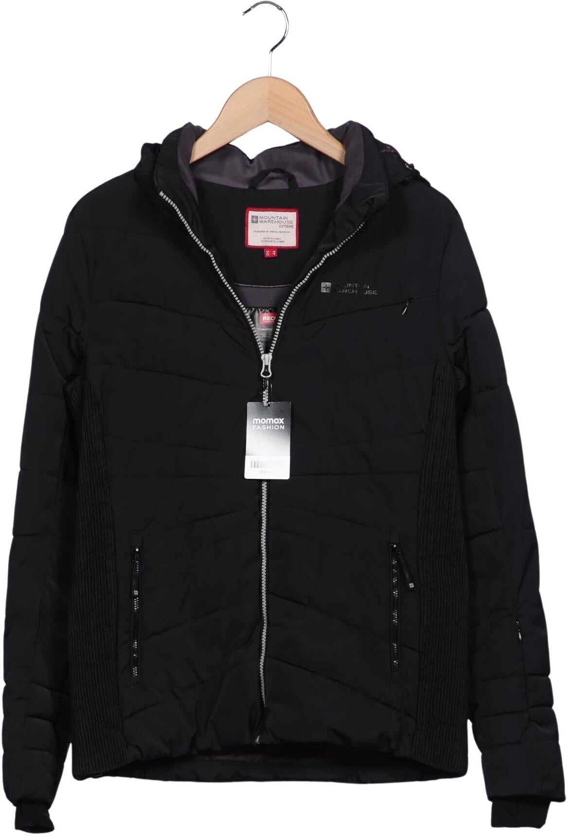 Mountain Warehouse Damen Jacke, Schwarz, Gr. EU 38, Synthetik - Second Hand