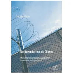 Der Jugendarrest als Chance: Möglichkeiten der sozialpädagogischen Intervention im Jugendarrest, Fachbücher von Franziska Tiemann
