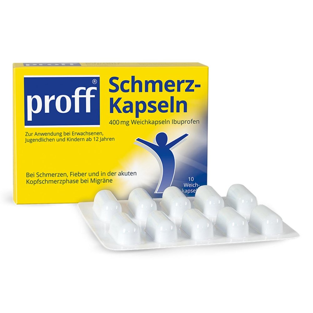 Dr. Theiss Naturwaren GmbH Proff® Schmerzkapseln 400mg 11600335