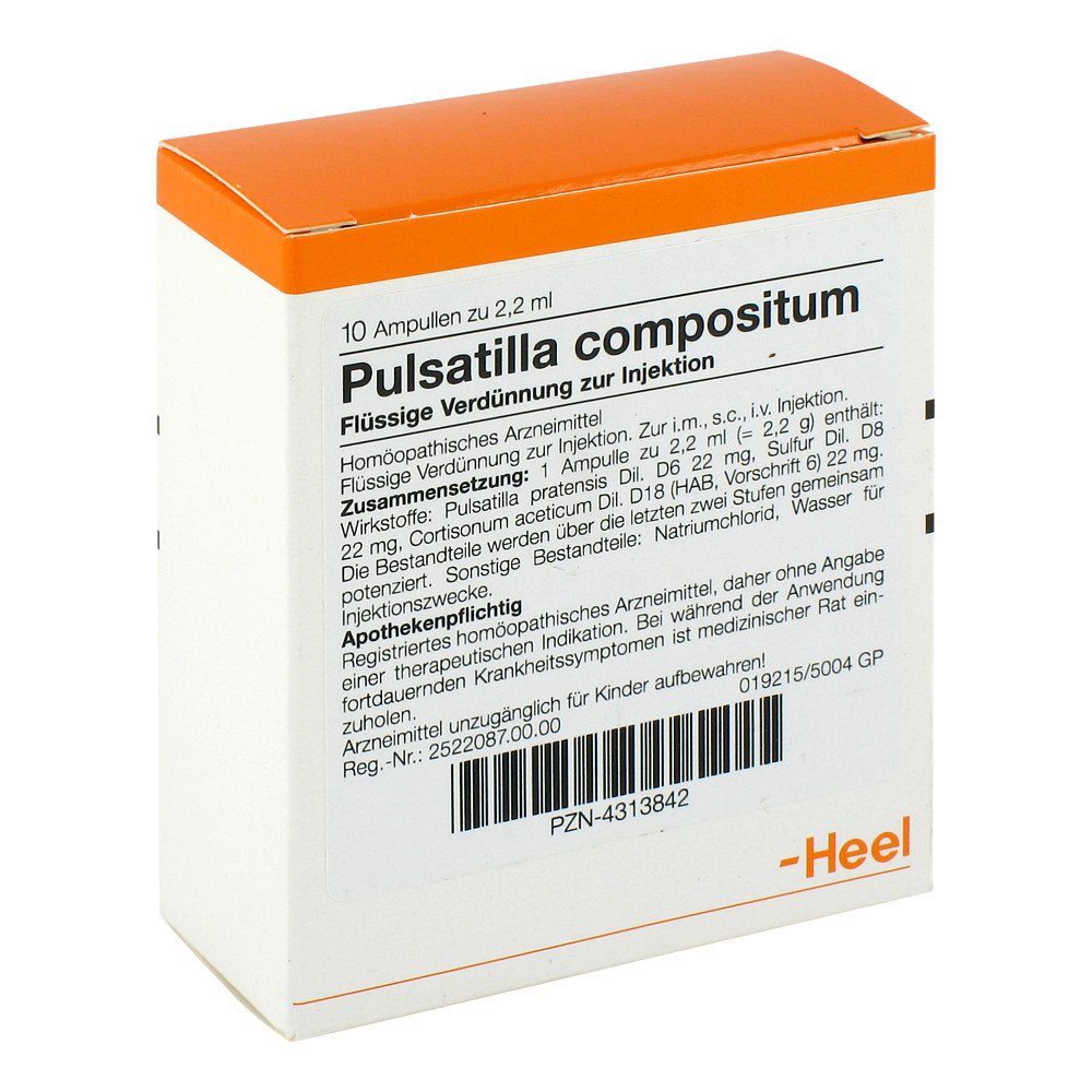 Biologische Heilmittel Heel GmbH Pulsatilla Compositum Ampullen 04313842