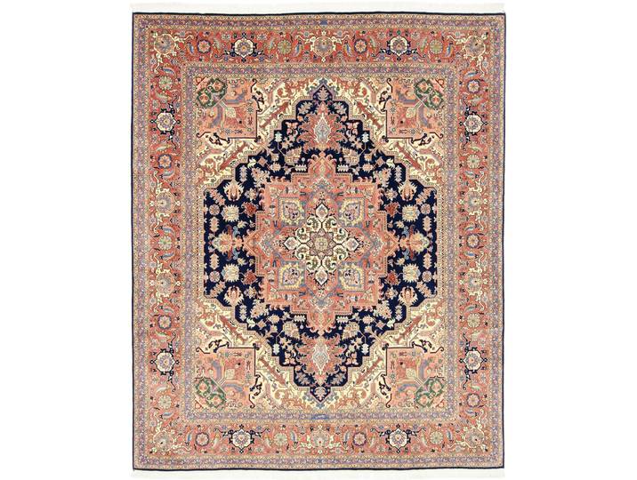 Täbriz 50Raj Signiert Teppich 203x251 Handgeknüpft Orientteppich Perserteppich Wolle