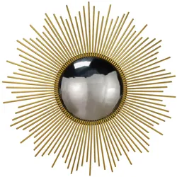 WANDSPIEGEL Gold 99/99 cm