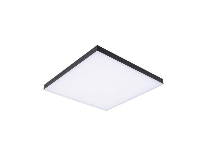 Paulmann Led-Paneel, Schwarz, Metall, rechteckig, 45x6.4x45 cm, Lampen & Leuchten, LED Beleuchtung, LED-Paneele