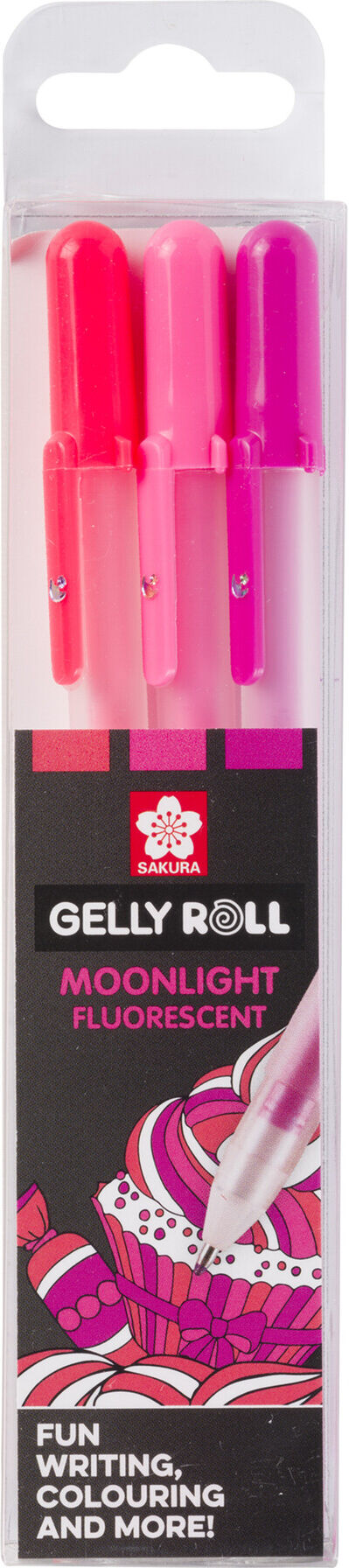 Sakura Gelly Roll Moonlight - set van 3  - Sweets   8712079395797   Verf