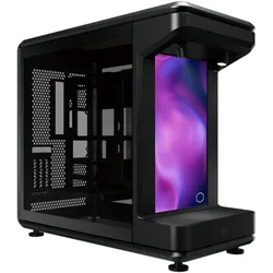 Cooler Master MasterFrame 360 Stage LCD (ATX, mATX, Mini-ITX), PC Gehäuse, Schwarz