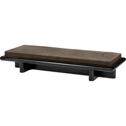 Taka Velvet Bank 194 cm, braun, Tulpenholz