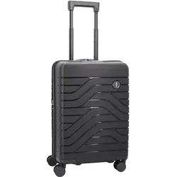 Brics Ulisse B1Y - Erweiterbarer Trolley Spinner Small, Koffer, Schwarz