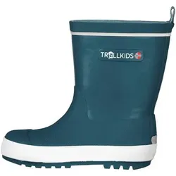 TROLLKIDS Kids Lysefjord Rubber Boots, Größe 31 in Blau Blau
