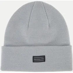 Basic Strickmütze Grau
