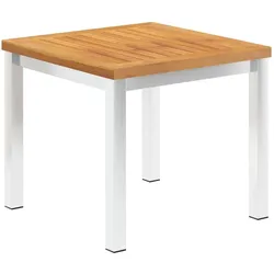 vidaXL, Gartenbeistelltisch + Gartenservierwagen, Mavonum