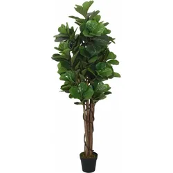 vidaXL, Kunstpflanzen, künstlicher Feigenbaum (120 cm)