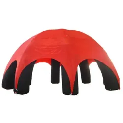 Event Dome (Event Zelt) aufblasbar Rot