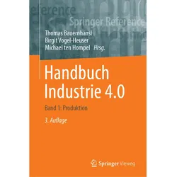 Handbuch Industrie 4.0, Fachbücher von Thomas Bauernhansl