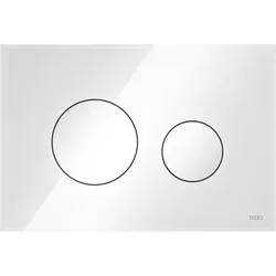 TECELoop Betätigungsplatte 9240650 Glas weiß, Tasten weiß