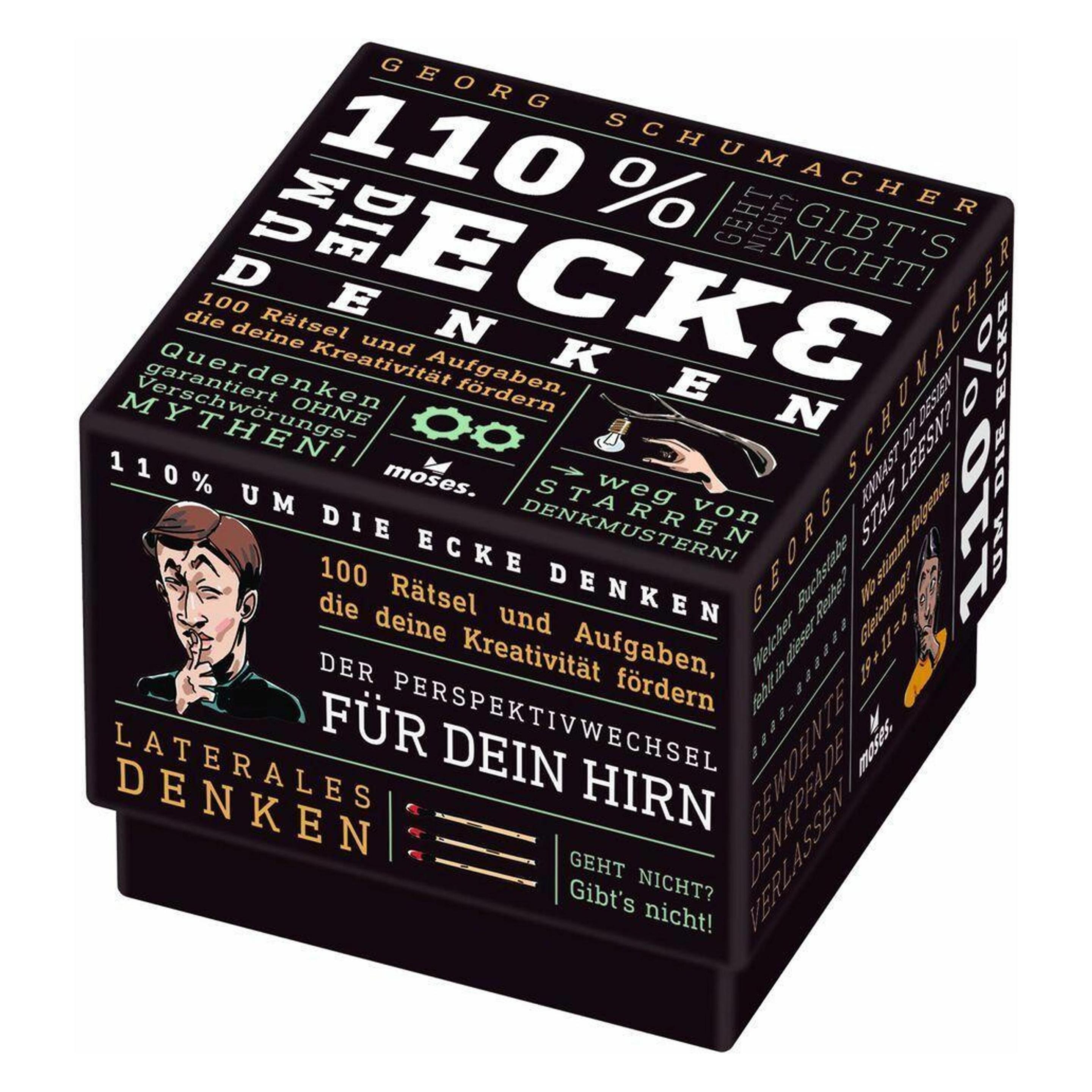 Moses 110% um die Ecke denken (Deutsch, 2 - 10 Spieler) (51801)