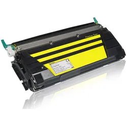 Inkadoo, Toner, Toner kompatibel zu Lexmark C746A1YG Toner, gelb Gelb (Y)