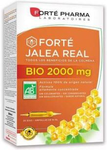 Forté Pharma Organic Royal Jelly 2000 mg 20 ampoules