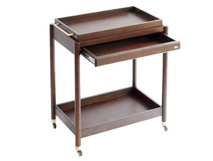 9bbhfJw4R Couchtisch im Landhausstil Kleiner Trolley im Retro-Landhausstil, beweglicher Sofa-Beistelltisch