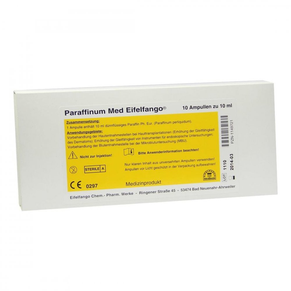 EIFELFANGO GmbH & Co. KG Paraffinum Med Eifelfango Ampullen 01149721