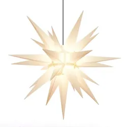 Herrnhuter Sterne 41304 Außenstern A13 weiß 130cm ohne Kabel